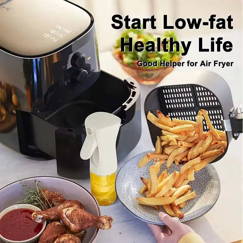 200/300/500Ml Oil Spray Bottle BBQ Cooking Olive Oil Sprayer Kitchen Baking Oil Spray Empty Bottle Vinegar Bottle Oil Brush